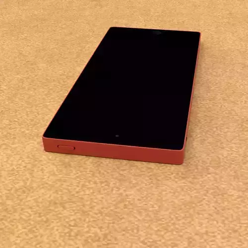 3D Smartphone Model nokia xperia z