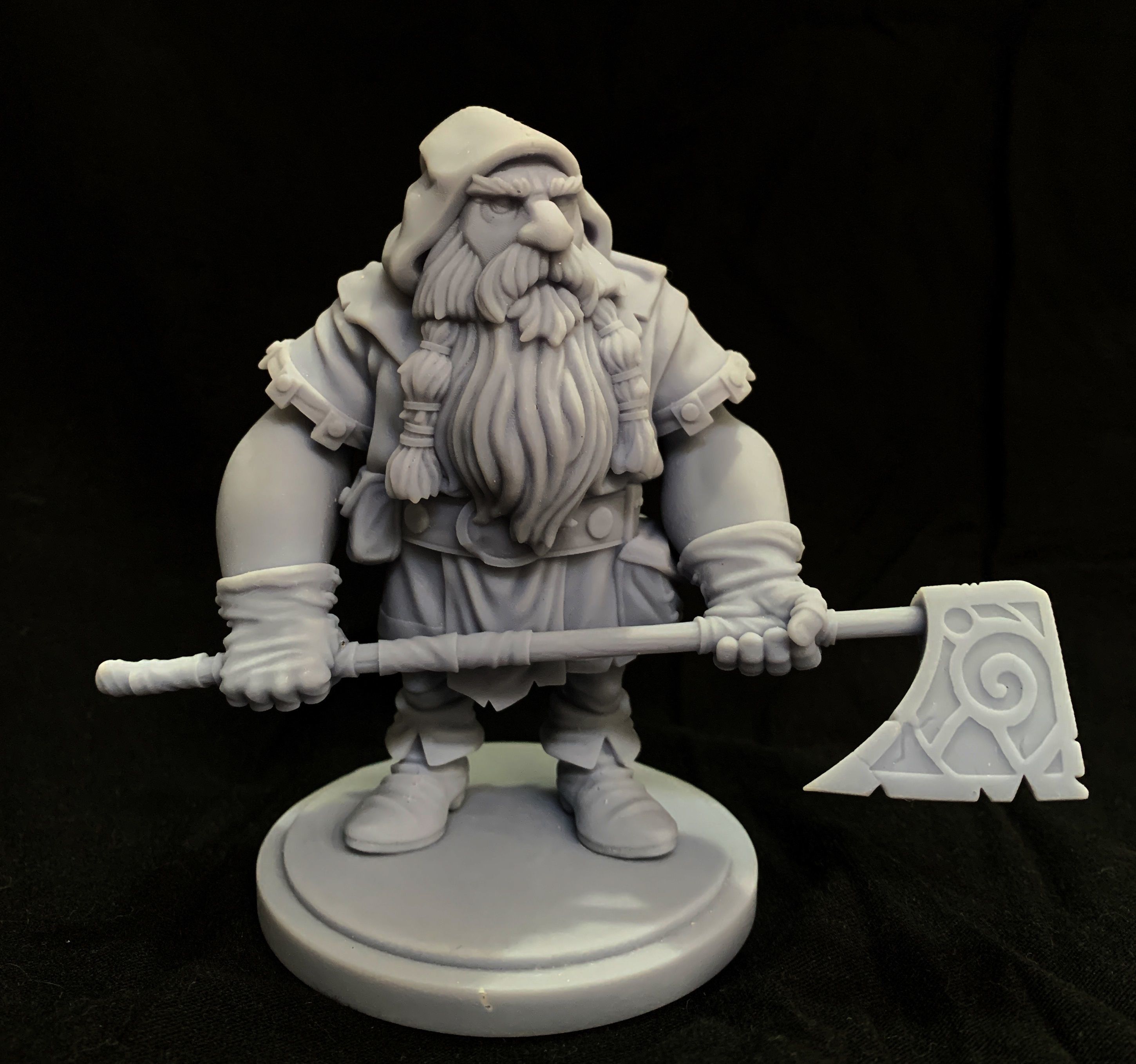 Dwarf1 - 90 mm 3D print model_3