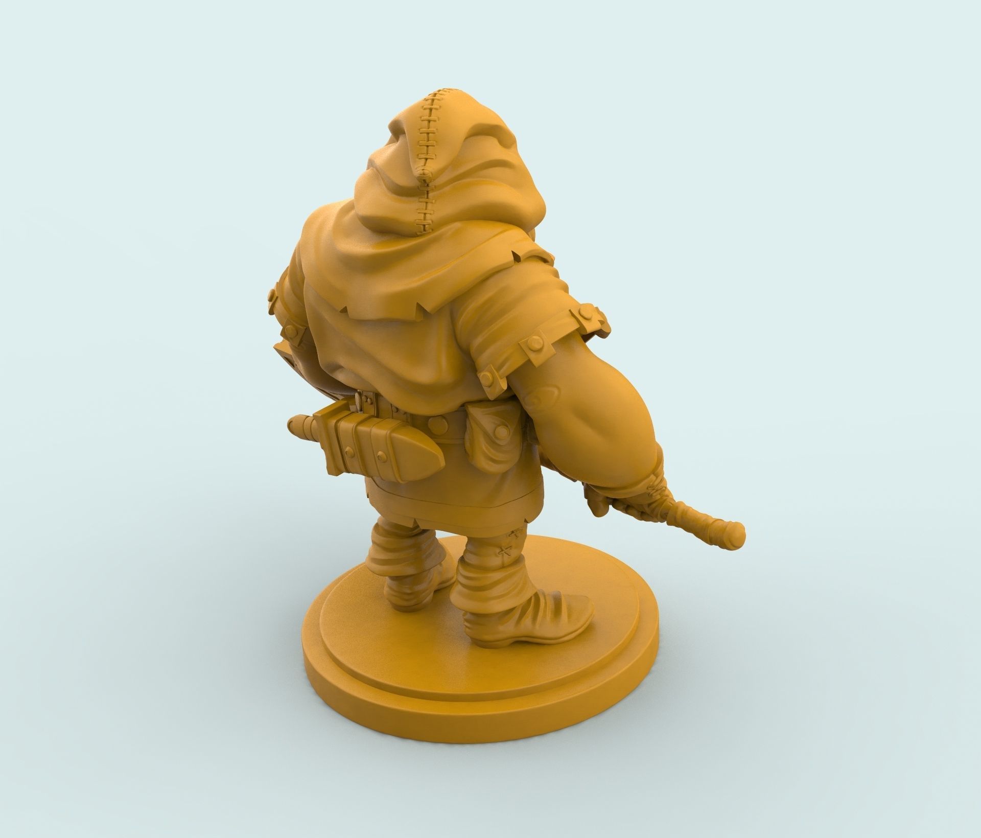 Dwarf1 - 90 mm 3D print model_2