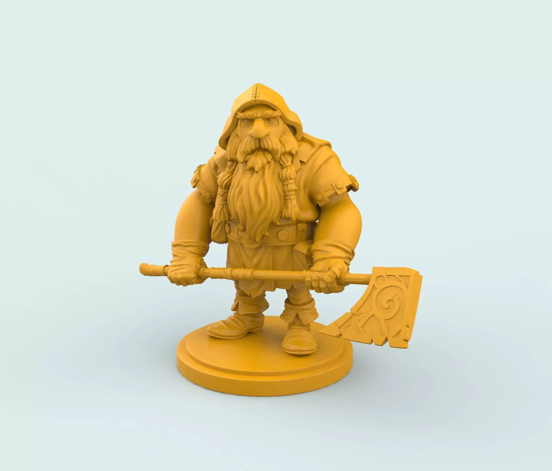 Dwarf1 - 90 mm 3D print model_0