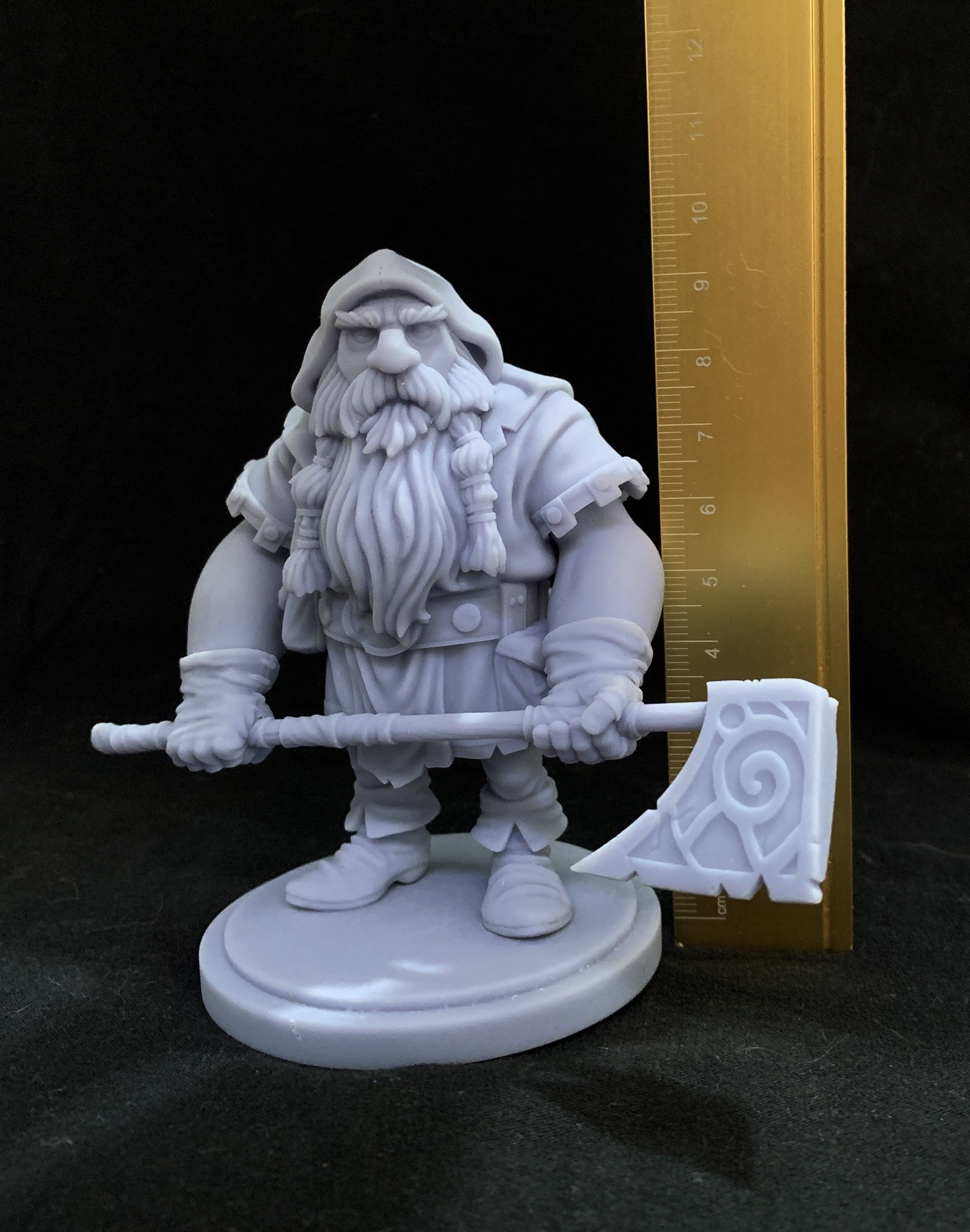 Dwarf1 - 90 mm 3D print model_6