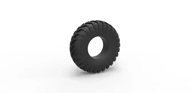 Military tire I-159 Scale 1 to 25