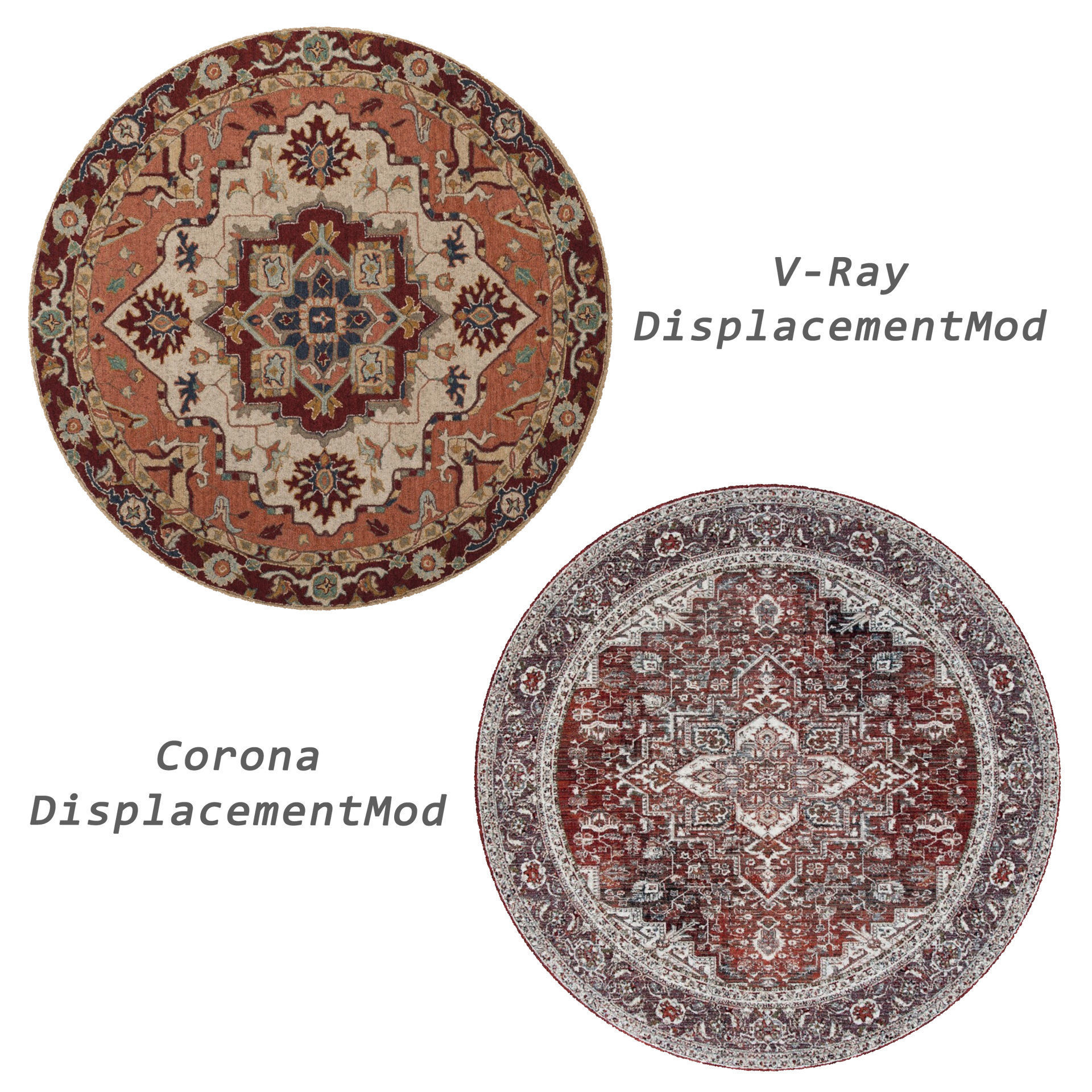 Rugs No 618 Low-poly 3D model_2