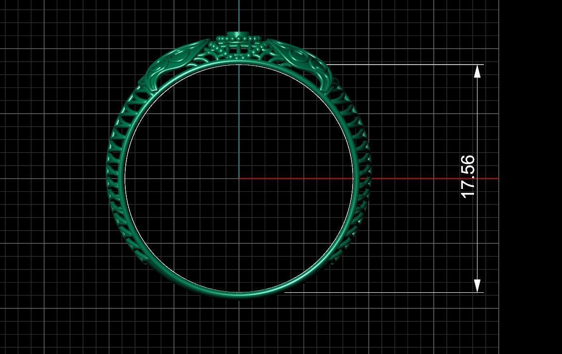 Ultra Vision Ring 209 3D print model_5