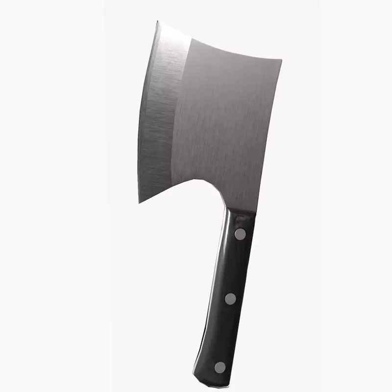 Bone Chopper Knife by MIXILIN in ash  Low-poly 3D model_0