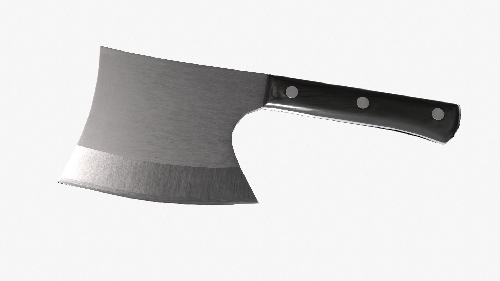Bone Chopper Knife by MIXILIN in ash  Low-poly 3D model_4