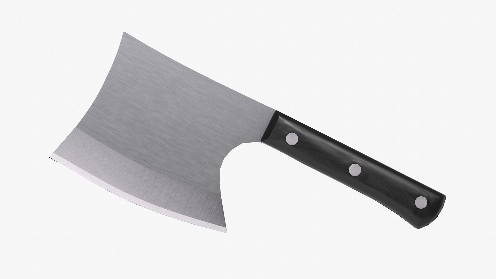 Bone Chopper Knife by MIXILIN in ash  Low-poly 3D model_5