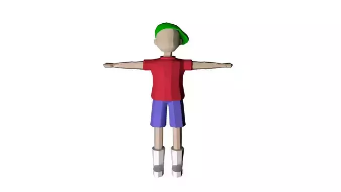 Low poly character