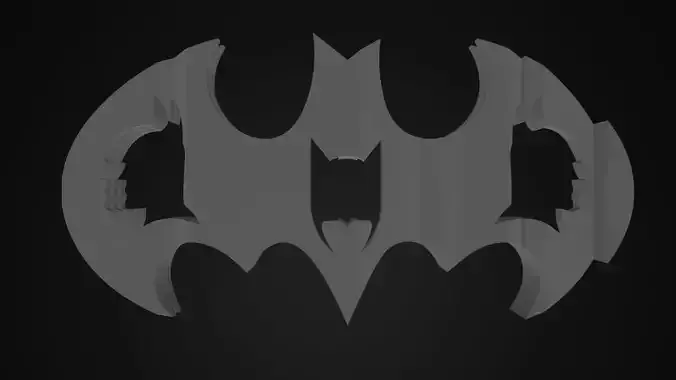 Batman 2 Point Print