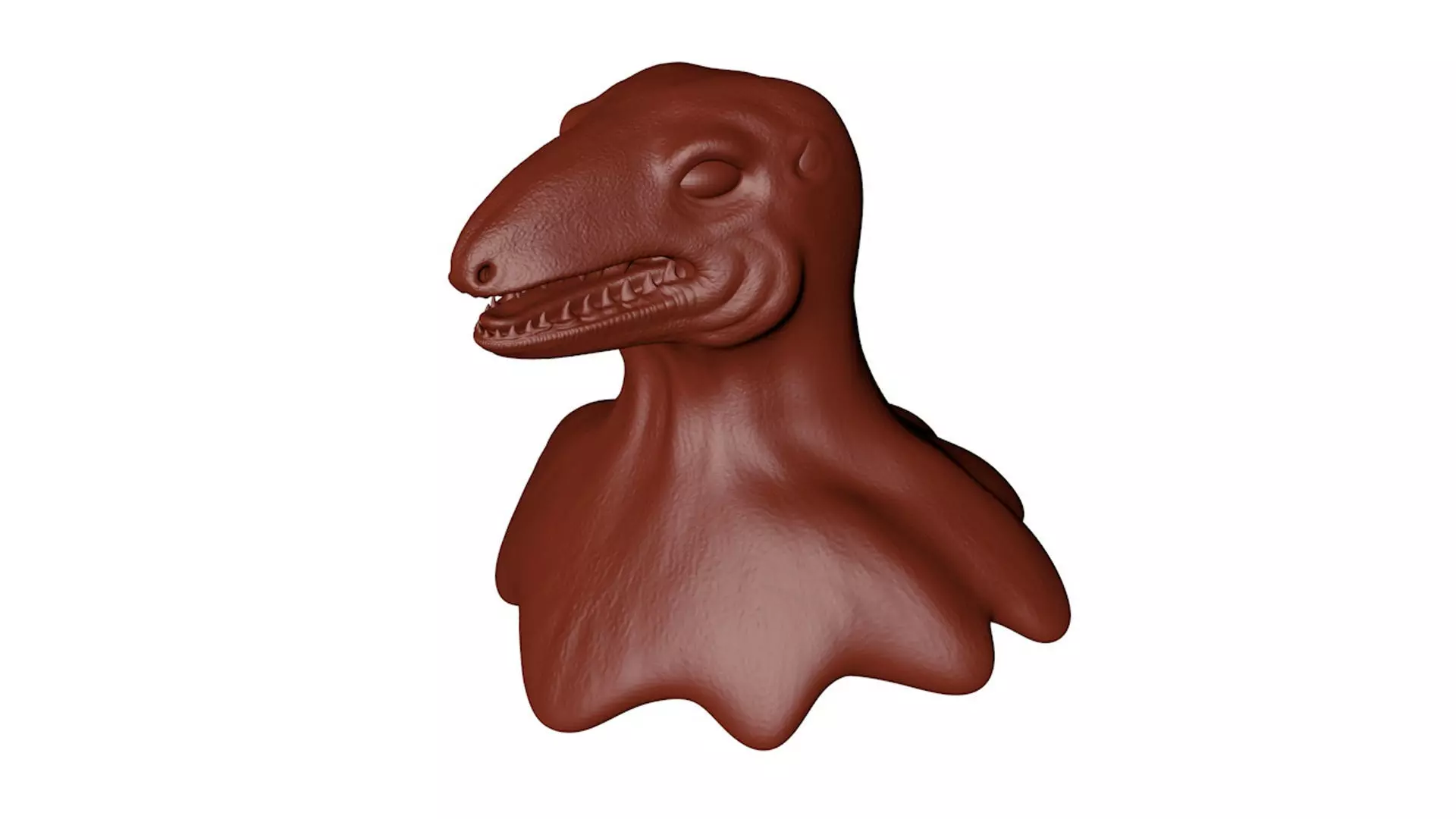 Dinosaur head Free 3D model