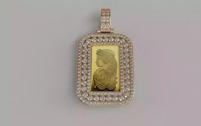 5 Gram Suisse Pamp Diamond Frame - Pressure Set