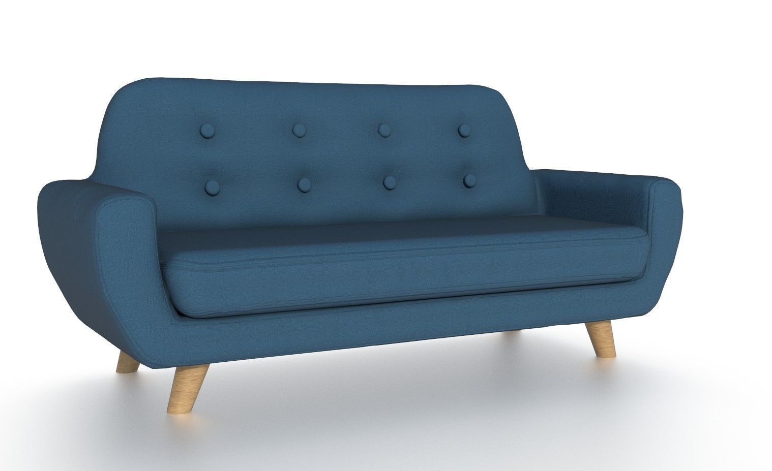 LIVING ROOM SOFA Low-poly 3D model_3