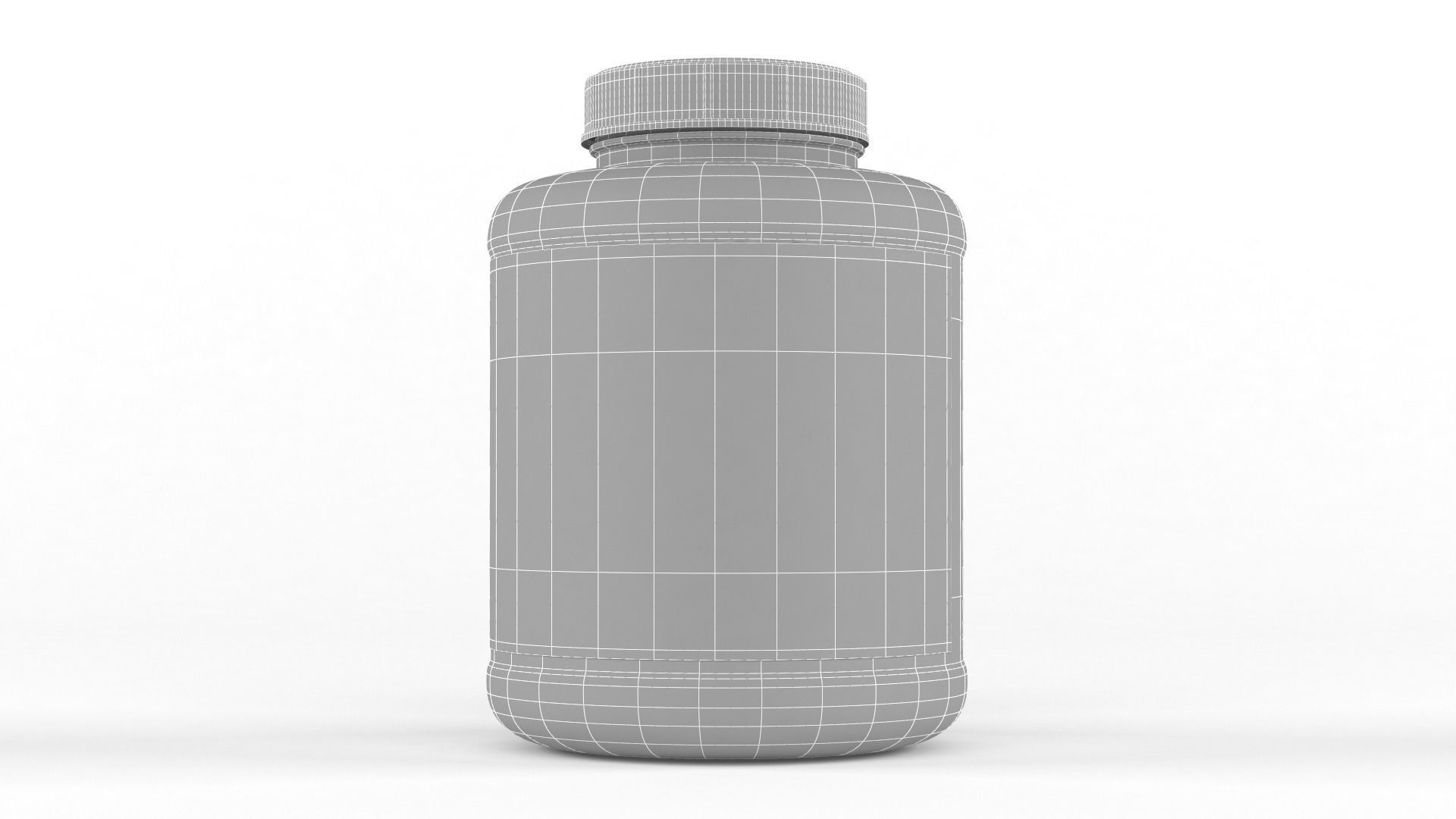 Protein with Dumbbell 3D model_9