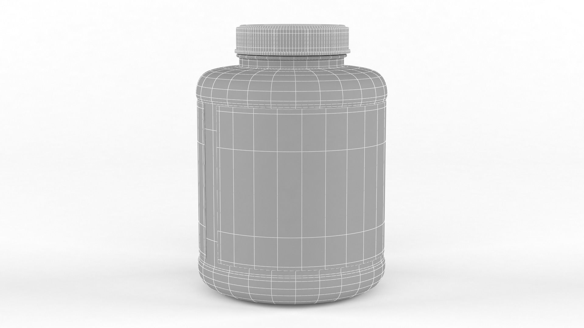 Protein with Dumbbell 3D model_10