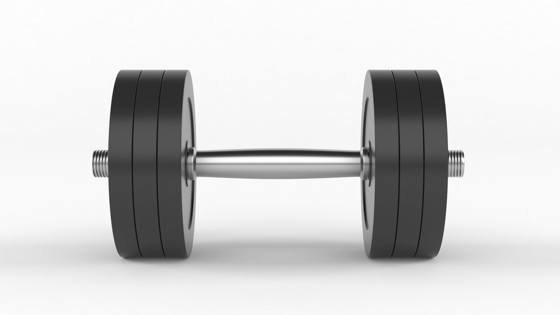 Protein with Dumbbell 3D model_5