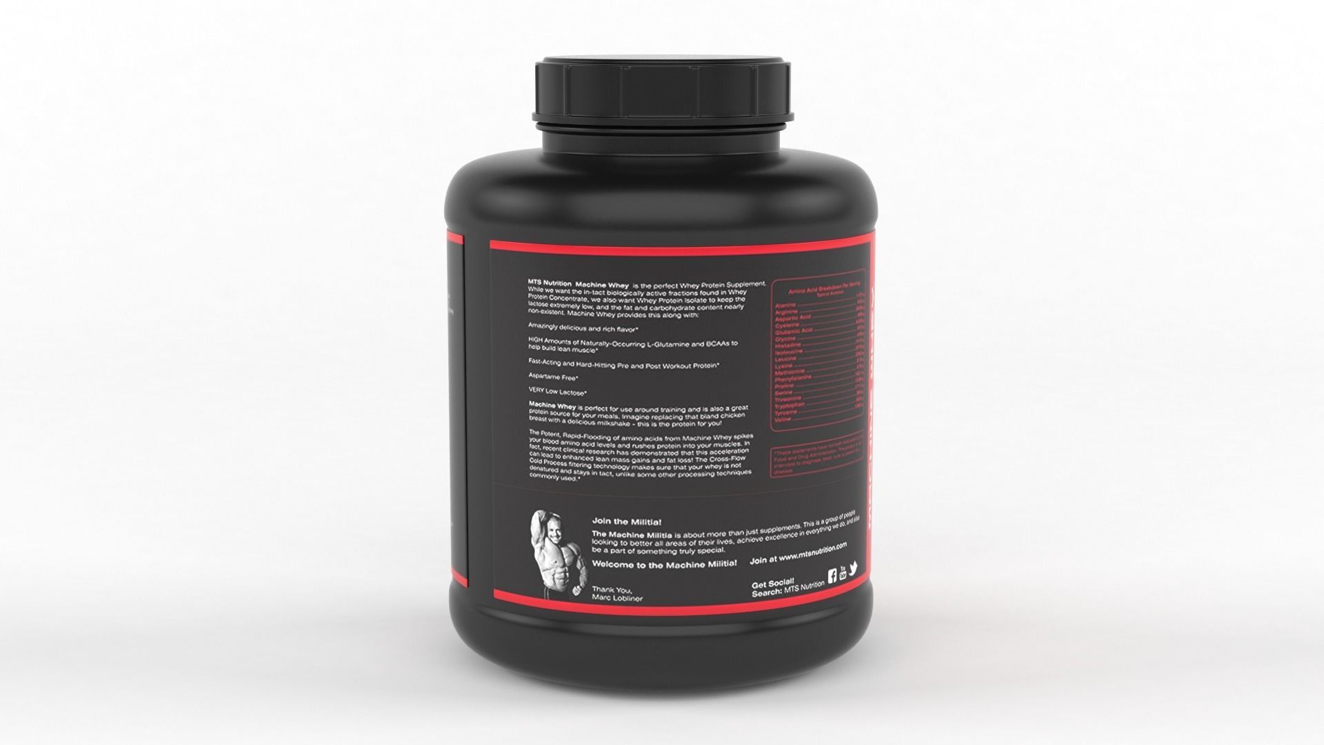Protein with Dumbbell 3D model_3