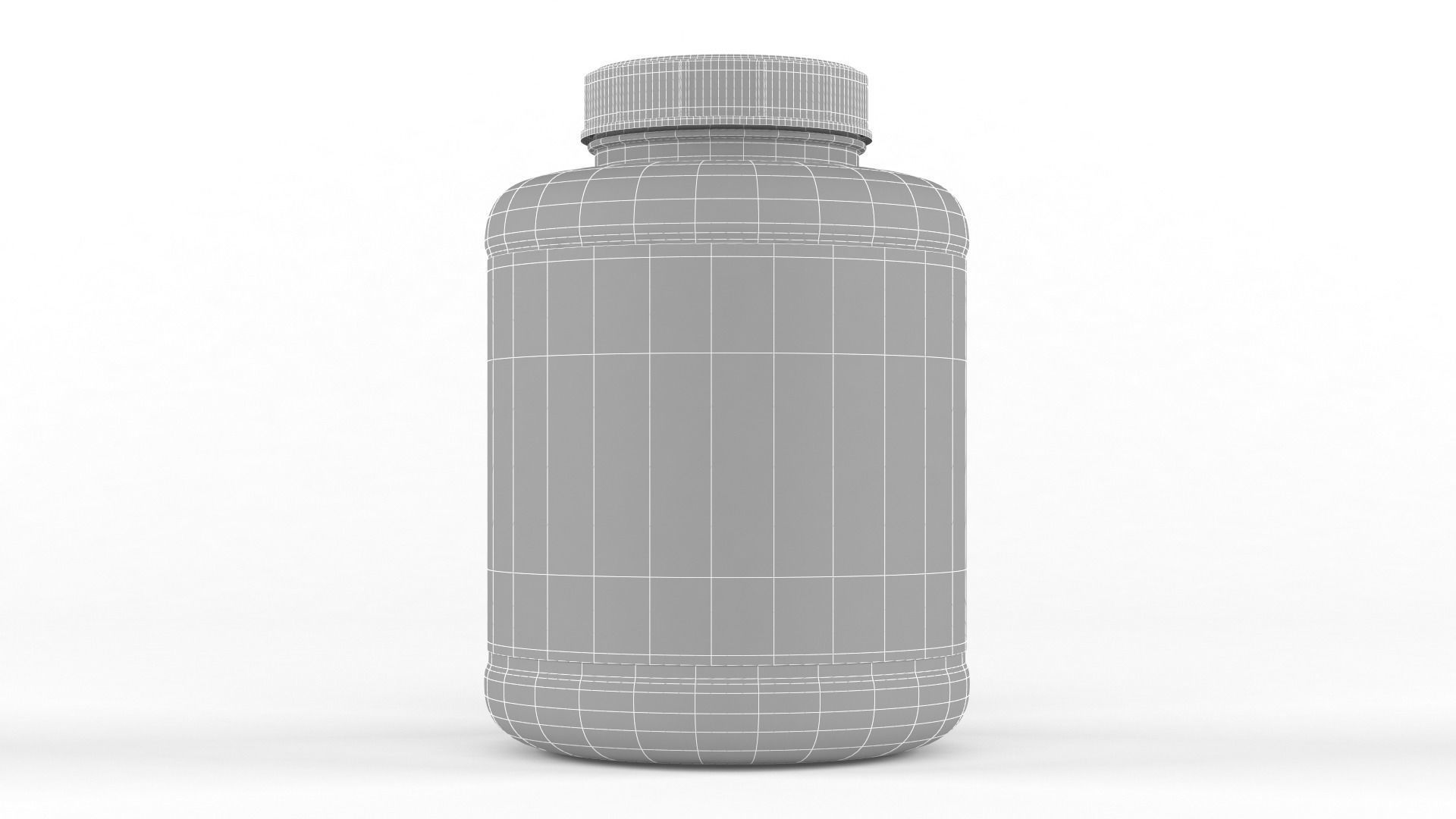 Protein with Dumbbell 3D model_8