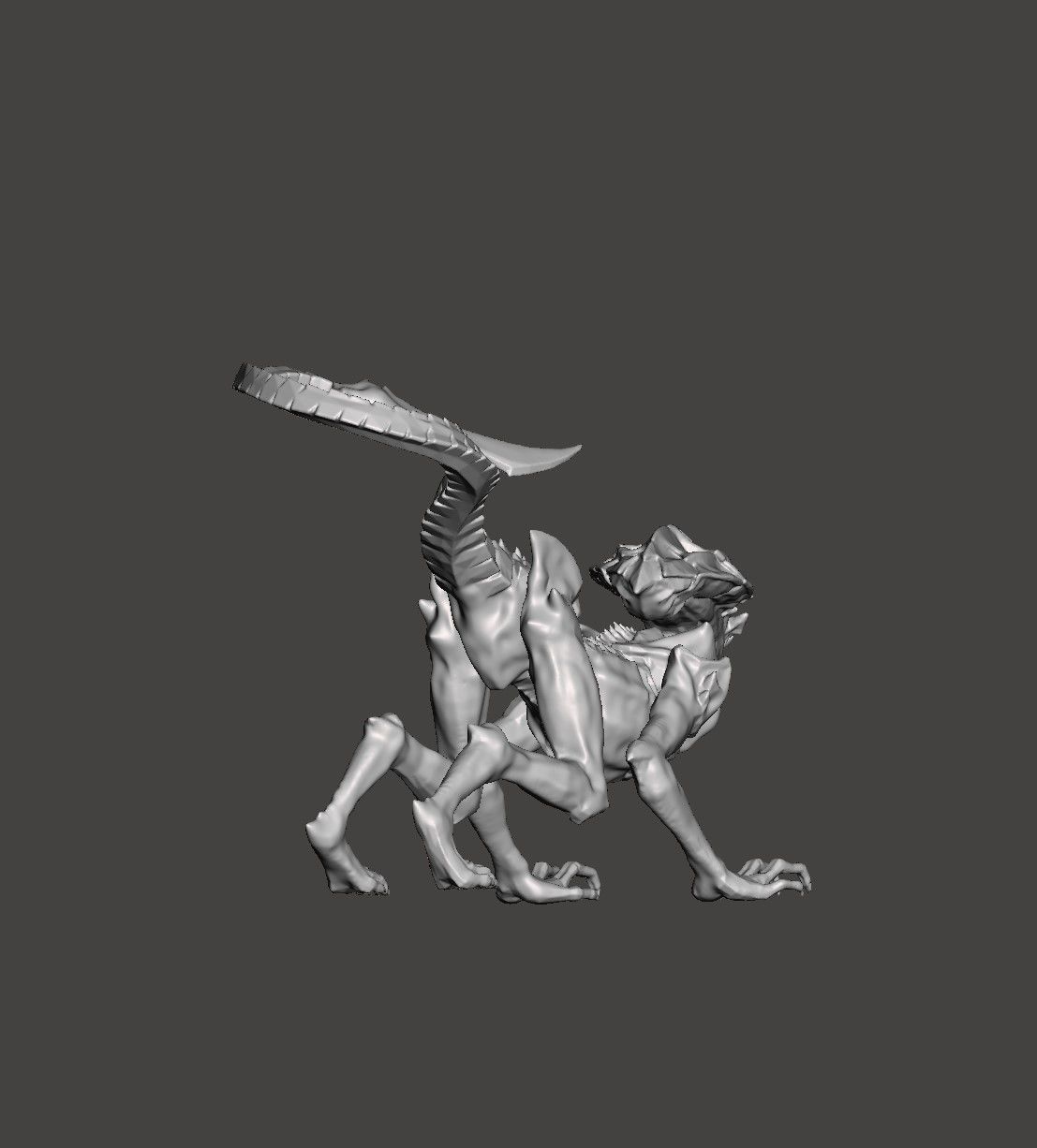 PROWLER XENOMORPH -ALIENS FIRETEAM ELITE STL FOR 3D PRINTING 3D print model_7