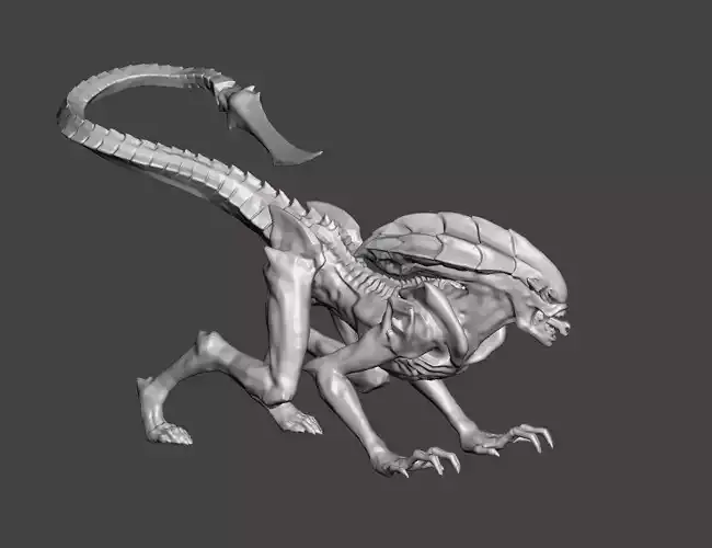 PROWLER XENOMORPH -ALIENS FIRETEAM ELITE STL FOR 3D PRINTING 3D print model PROWLER XENOMORPH -ALIENS FIRETEAM ELITE STL FOR 3D PRINTING 3D print model