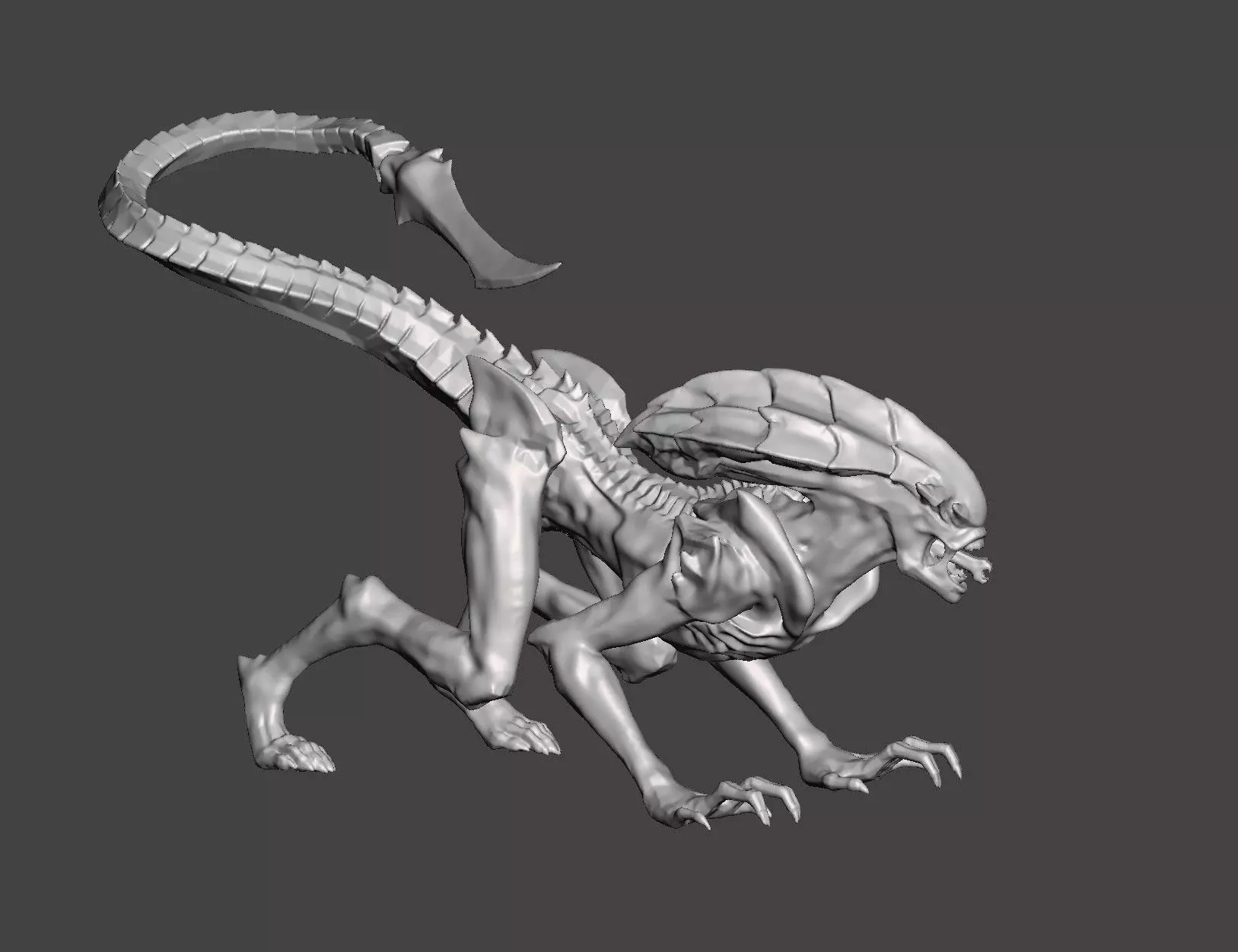 PROWLER XENOMORPH -ALIENS FIRETEAM ELITE STL FOR 3D PRINTING 3D print model_0