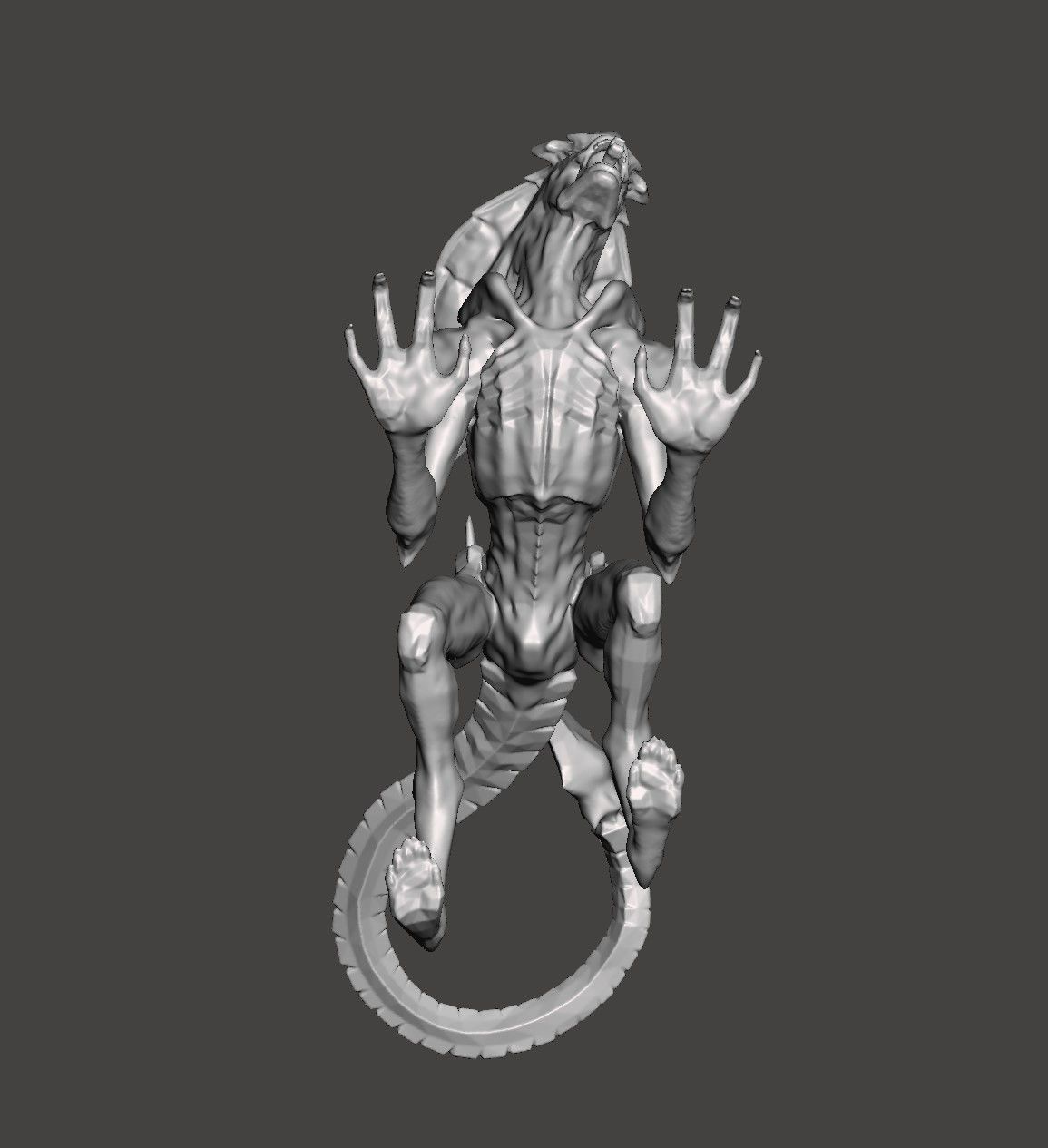 PROWLER XENOMORPH -ALIENS FIRETEAM ELITE STL FOR 3D PRINTING 3D print model_5