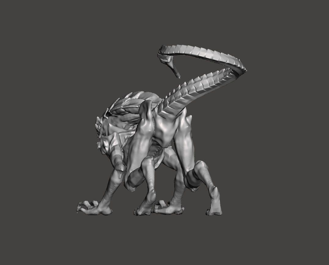 PROWLER XENOMORPH -ALIENS FIRETEAM ELITE STL FOR 3D PRINTING 3D print model_10