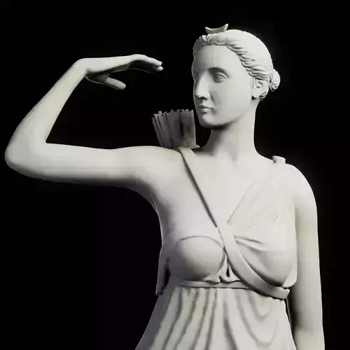 Artemis Diana Goddess of Hunt 3D print model