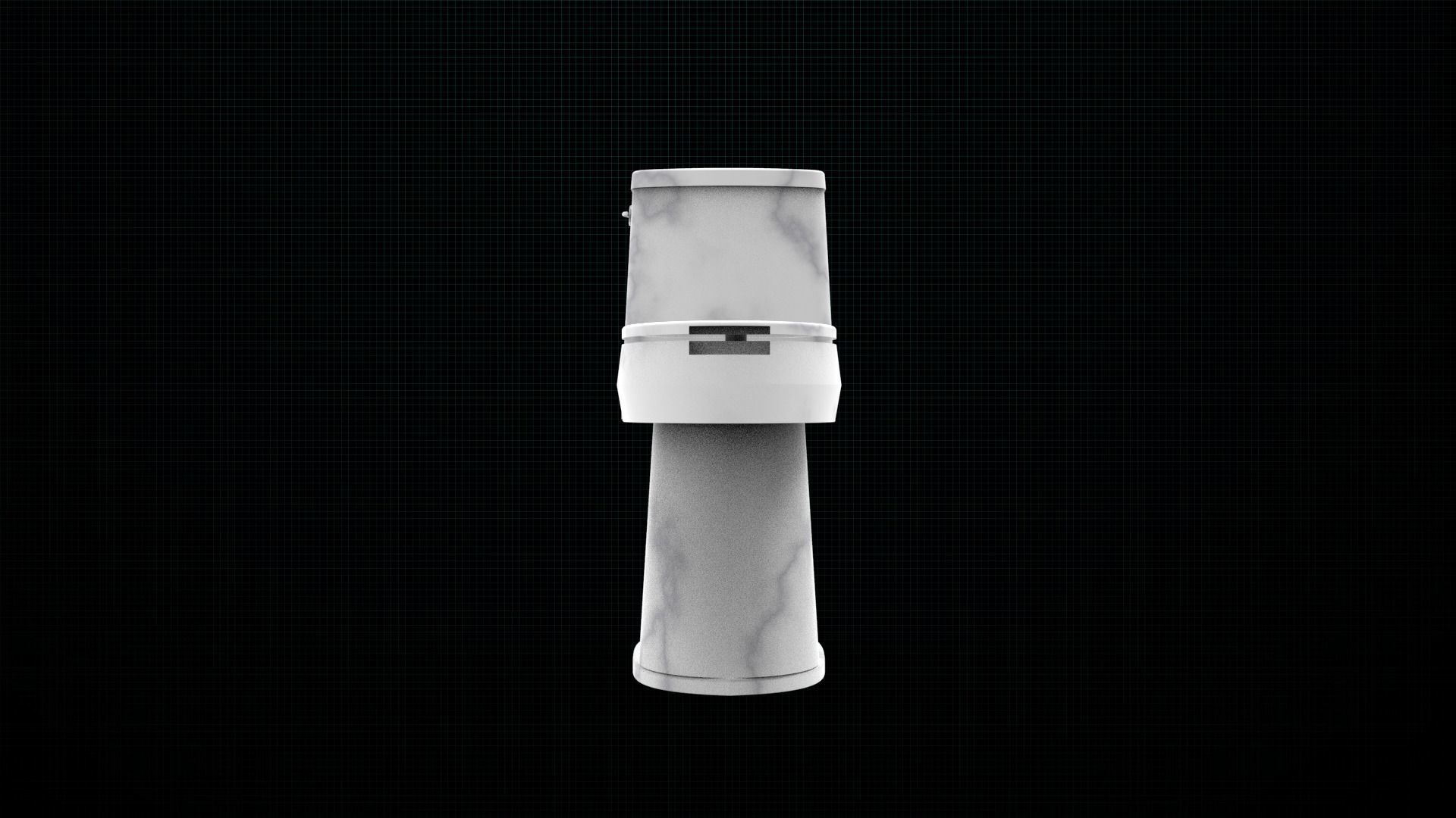 Toilet seat 3d printed 3D print model_7