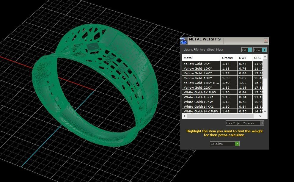 Ultra Vision Ring 327 3D print model_4