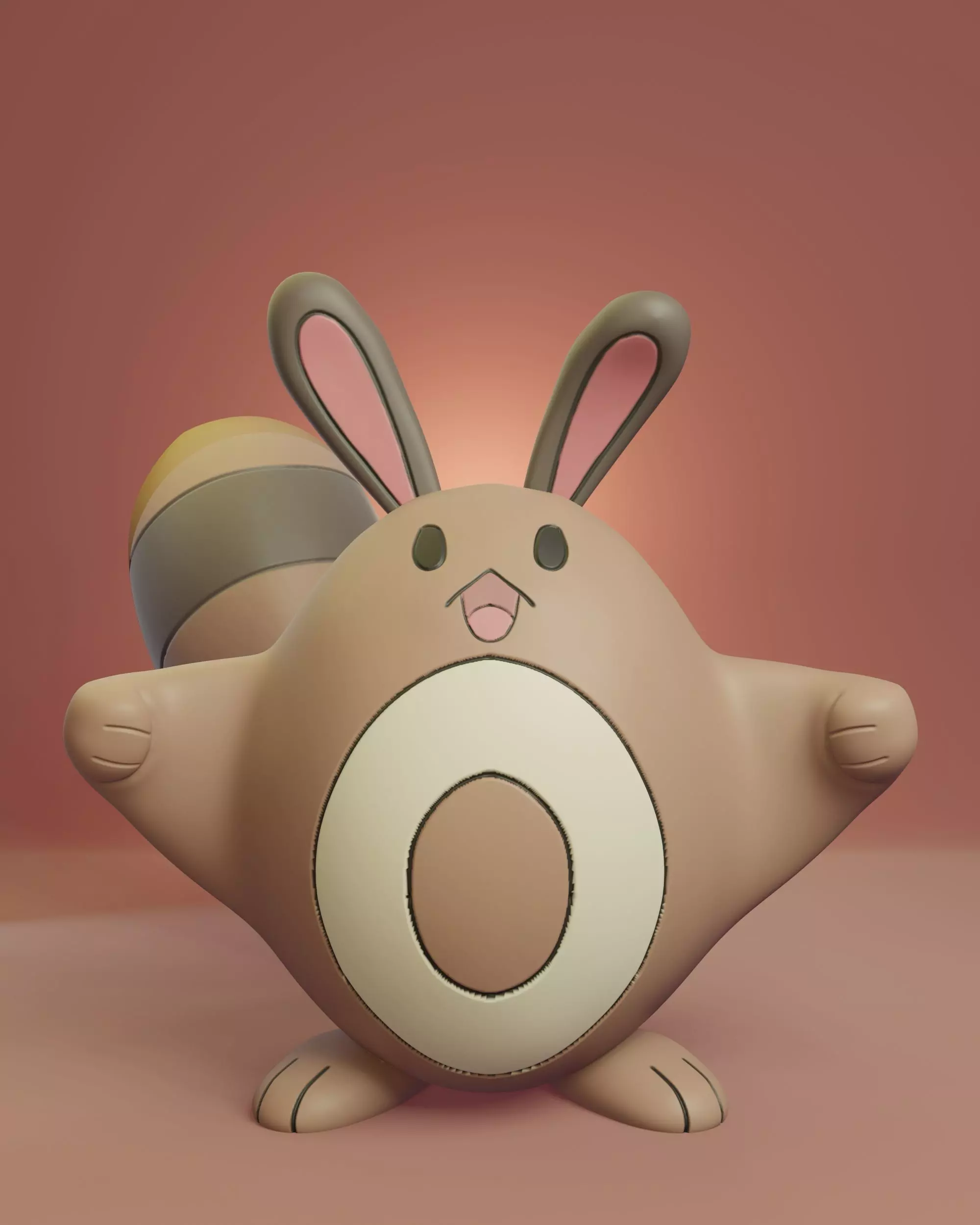Pokemon - Sentret 3D print model_0