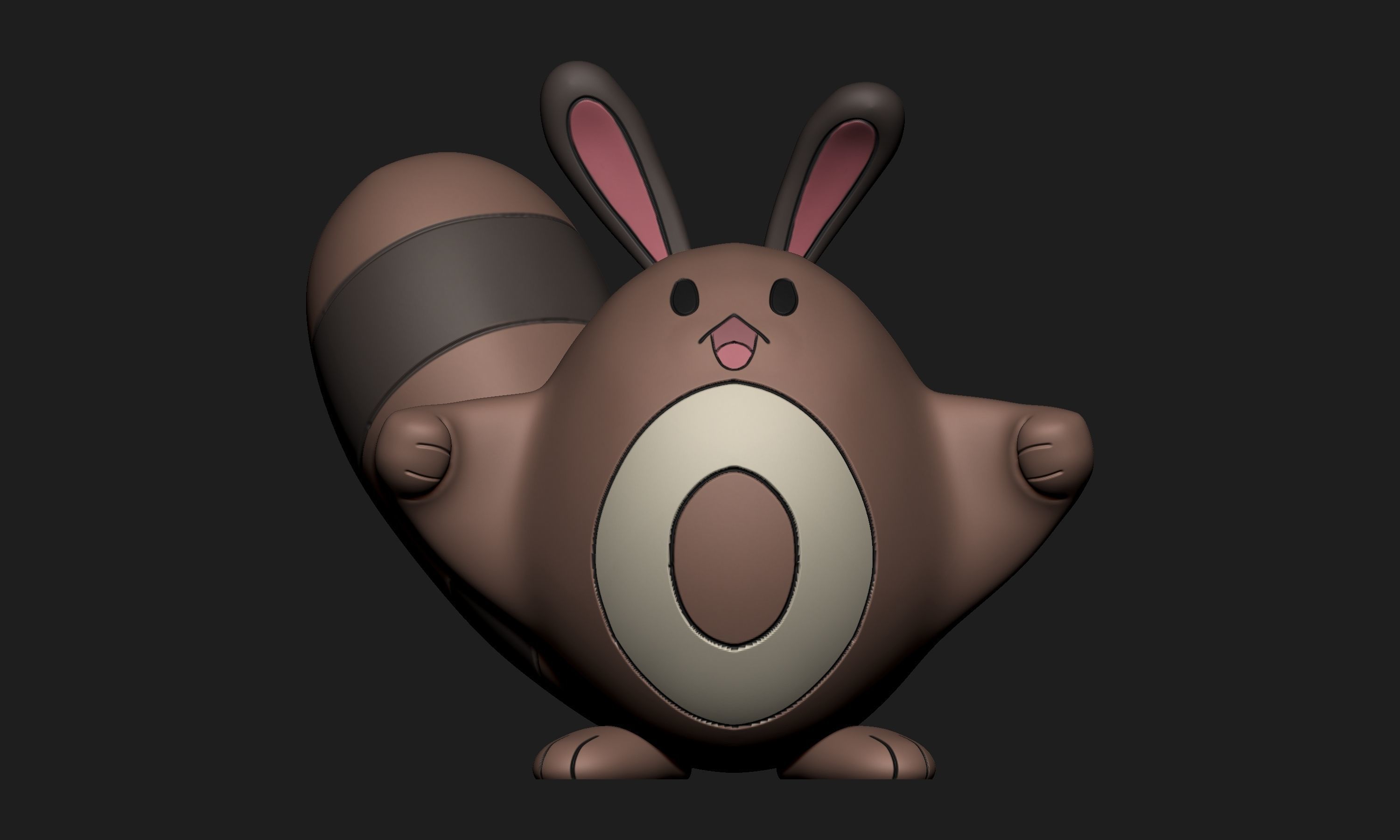 Pokemon - Sentret 3D print model_1