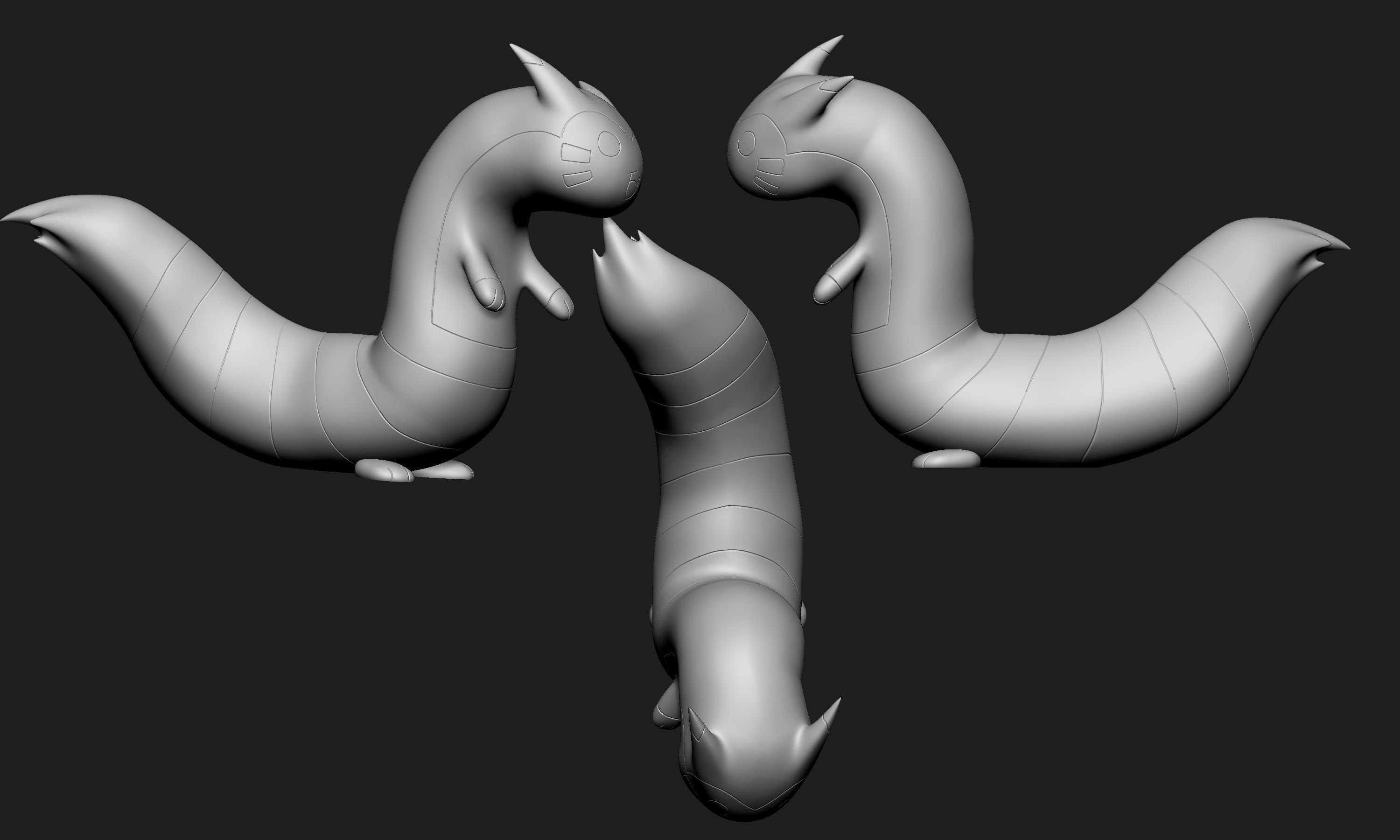 Pokemon - Furret 3D print model_6