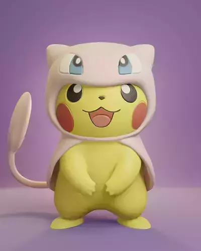 Pokemon - Pikachu Cosplay Mew