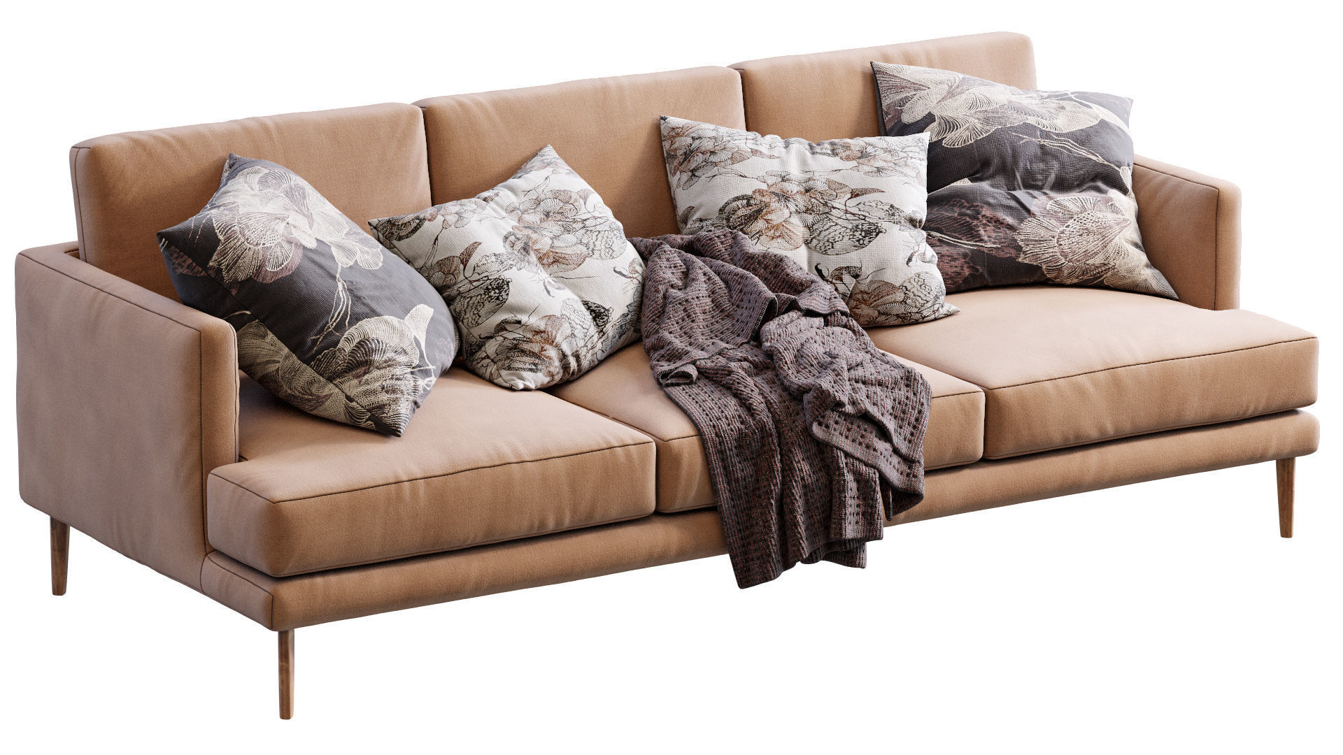 Bonaldo Sofa Paraiso 3D model_5