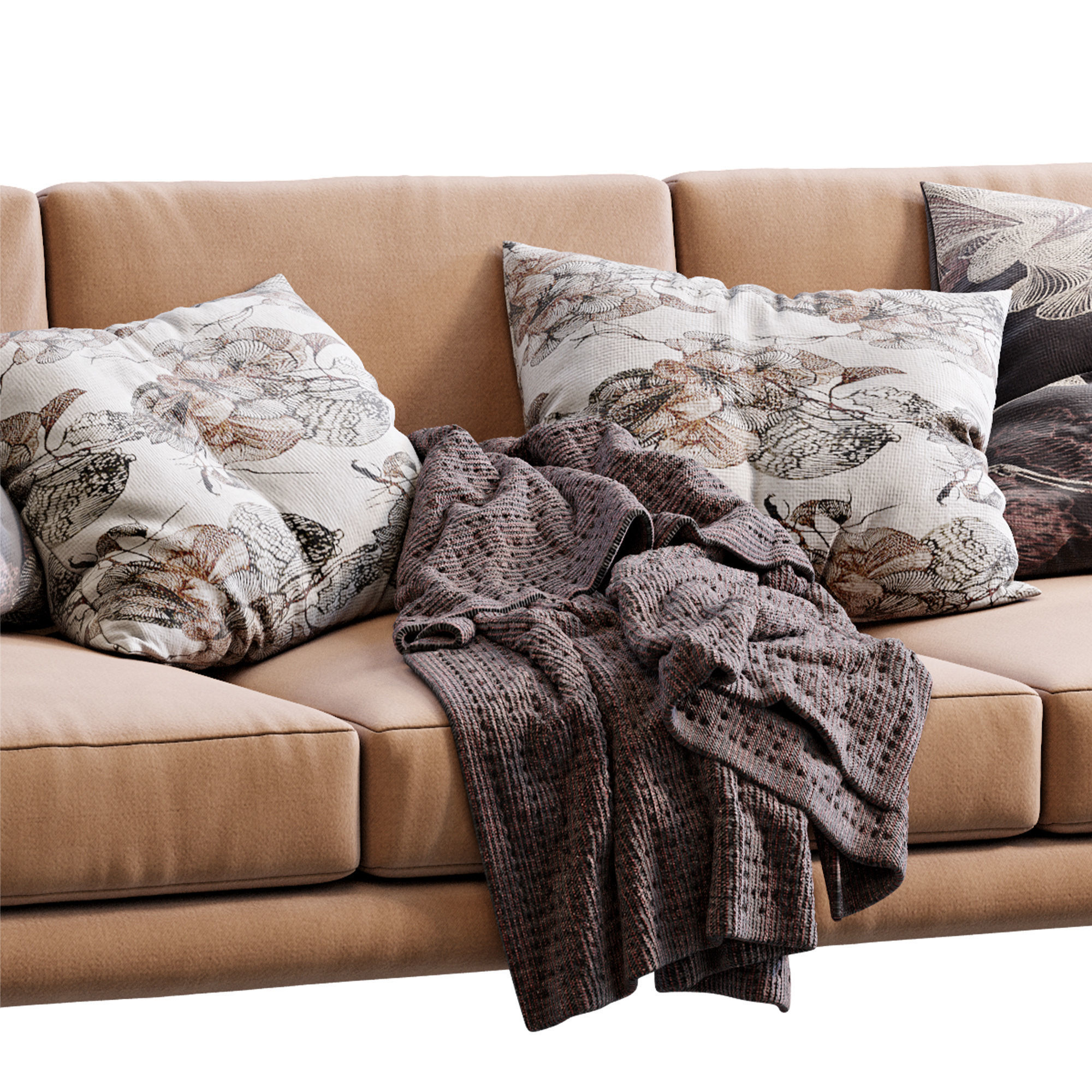 Bonaldo Sofa Paraiso 3D model_11