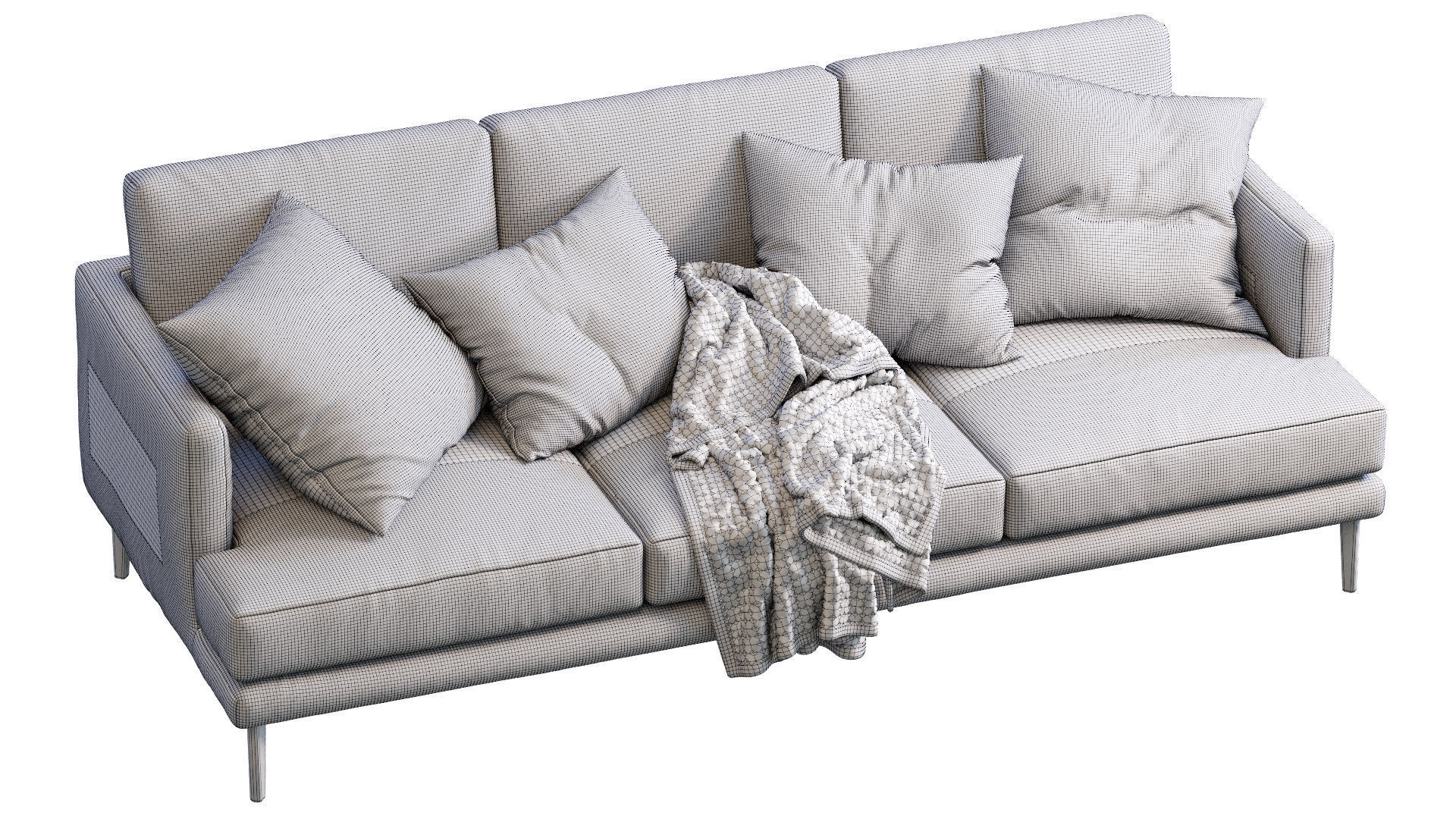 Bonaldo Sofa Paraiso 3D model_16