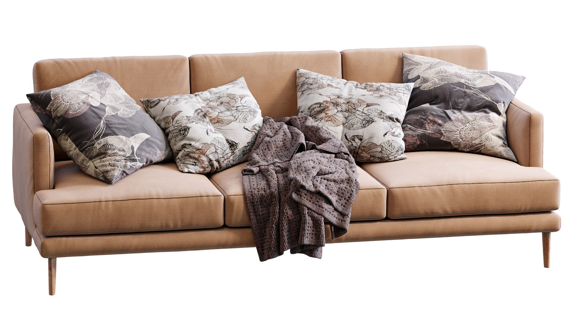 Bonaldo Sofa Paraiso 3D model_6