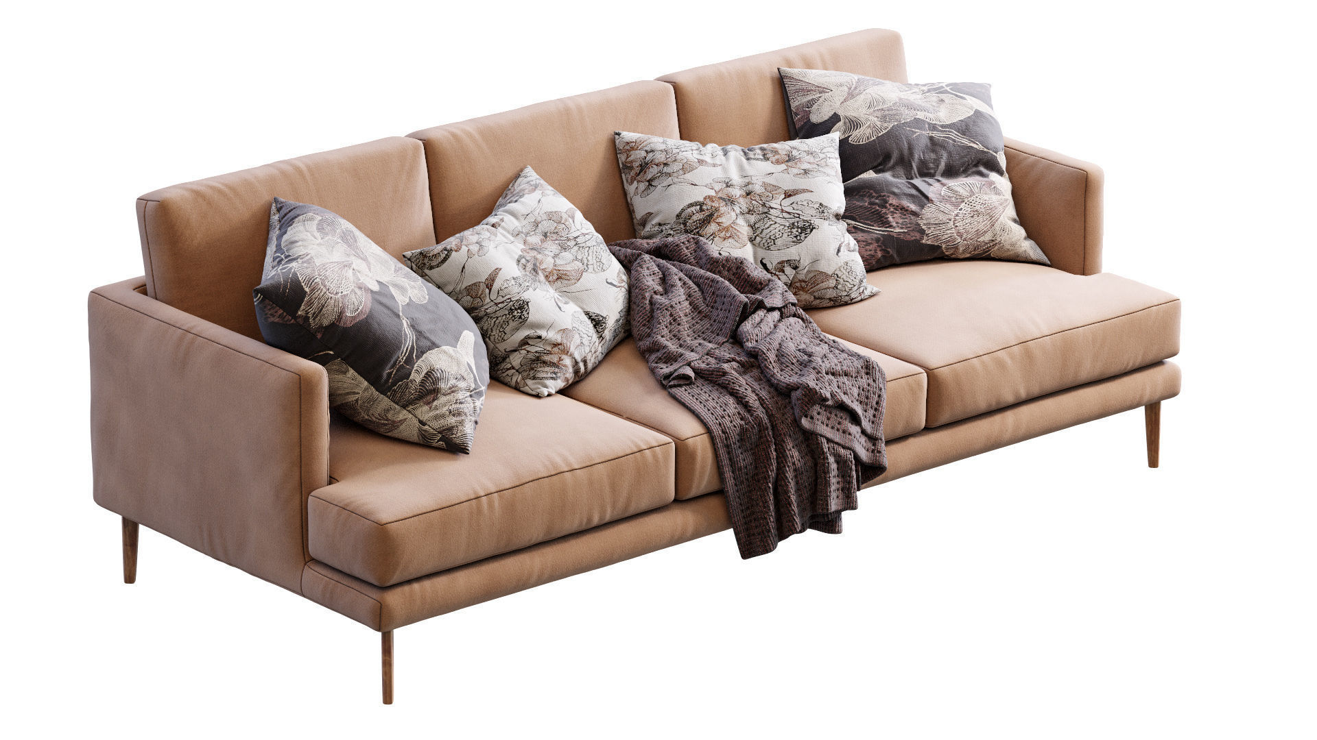 Bonaldo Sofa Paraiso 3D model_7