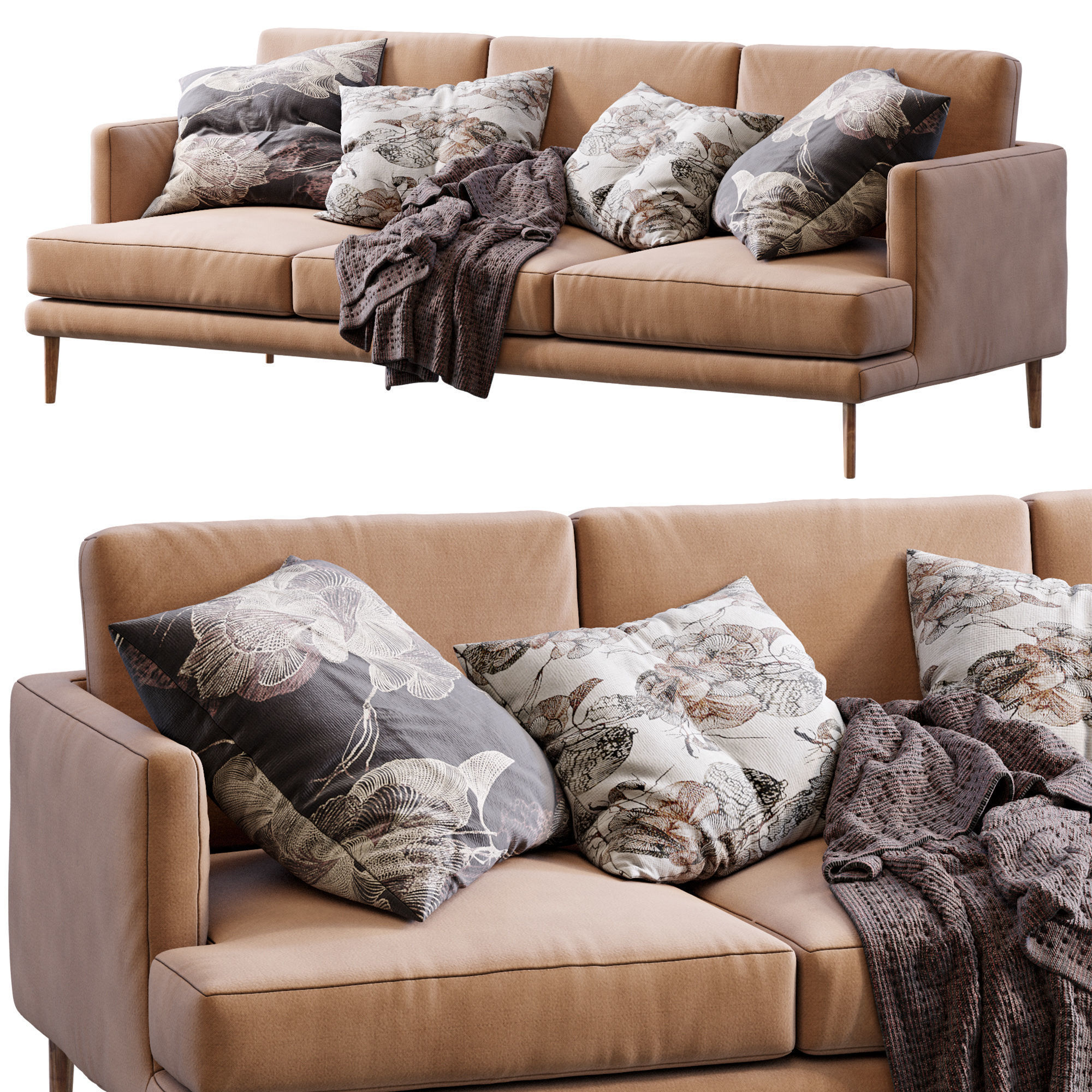 Bonaldo Sofa Paraiso 3D model_17