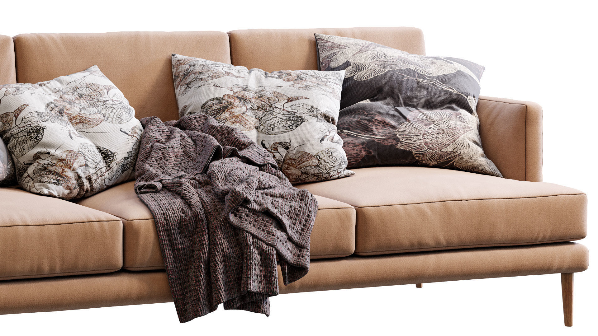 Bonaldo Sofa Paraiso 3D model_3