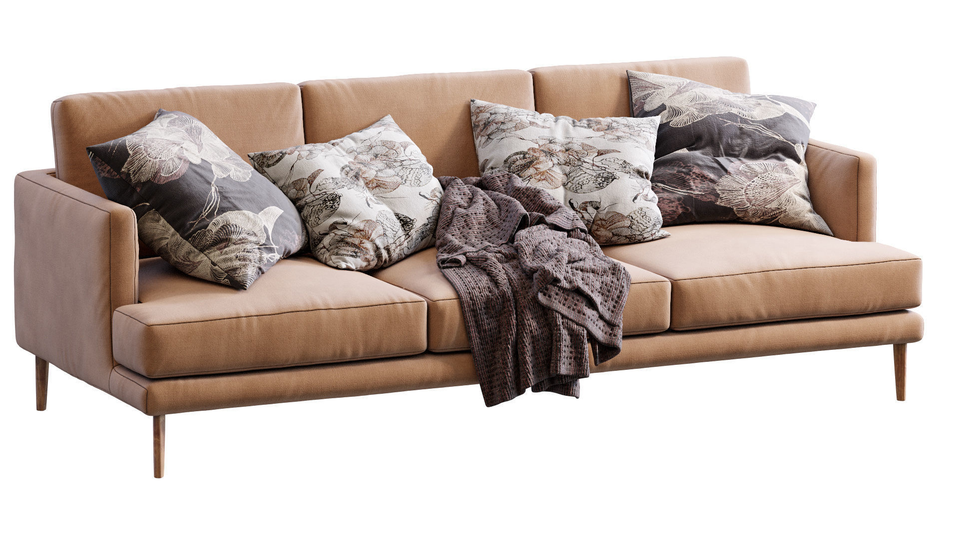 Bonaldo Sofa Paraiso 3D model_8