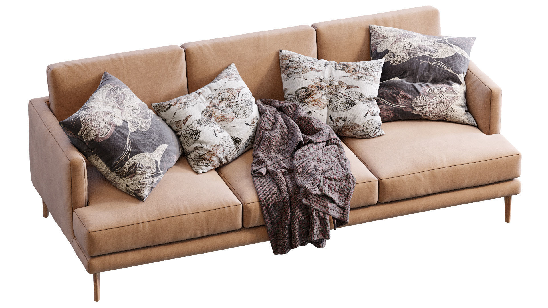 Bonaldo Sofa Paraiso 3D model_15