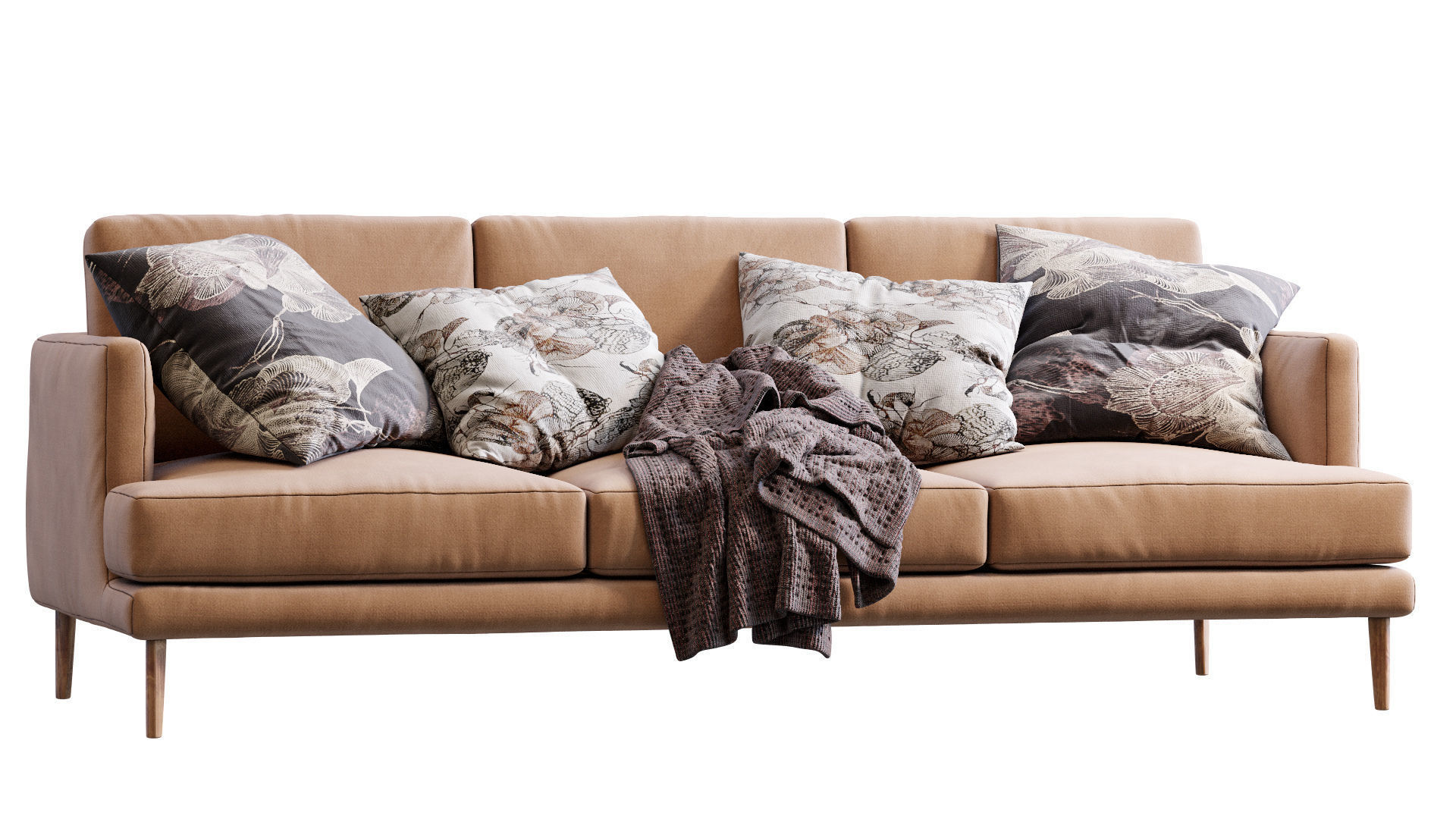 Bonaldo Sofa Paraiso 3D model_10