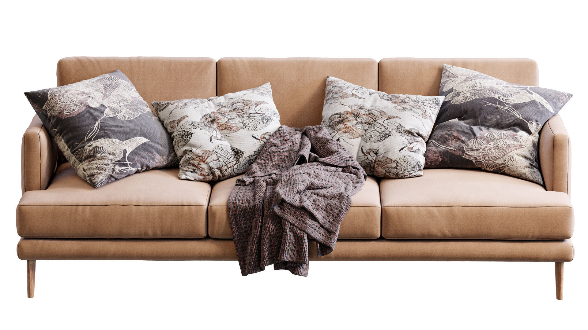 Bonaldo Sofa Paraiso 3D model_9