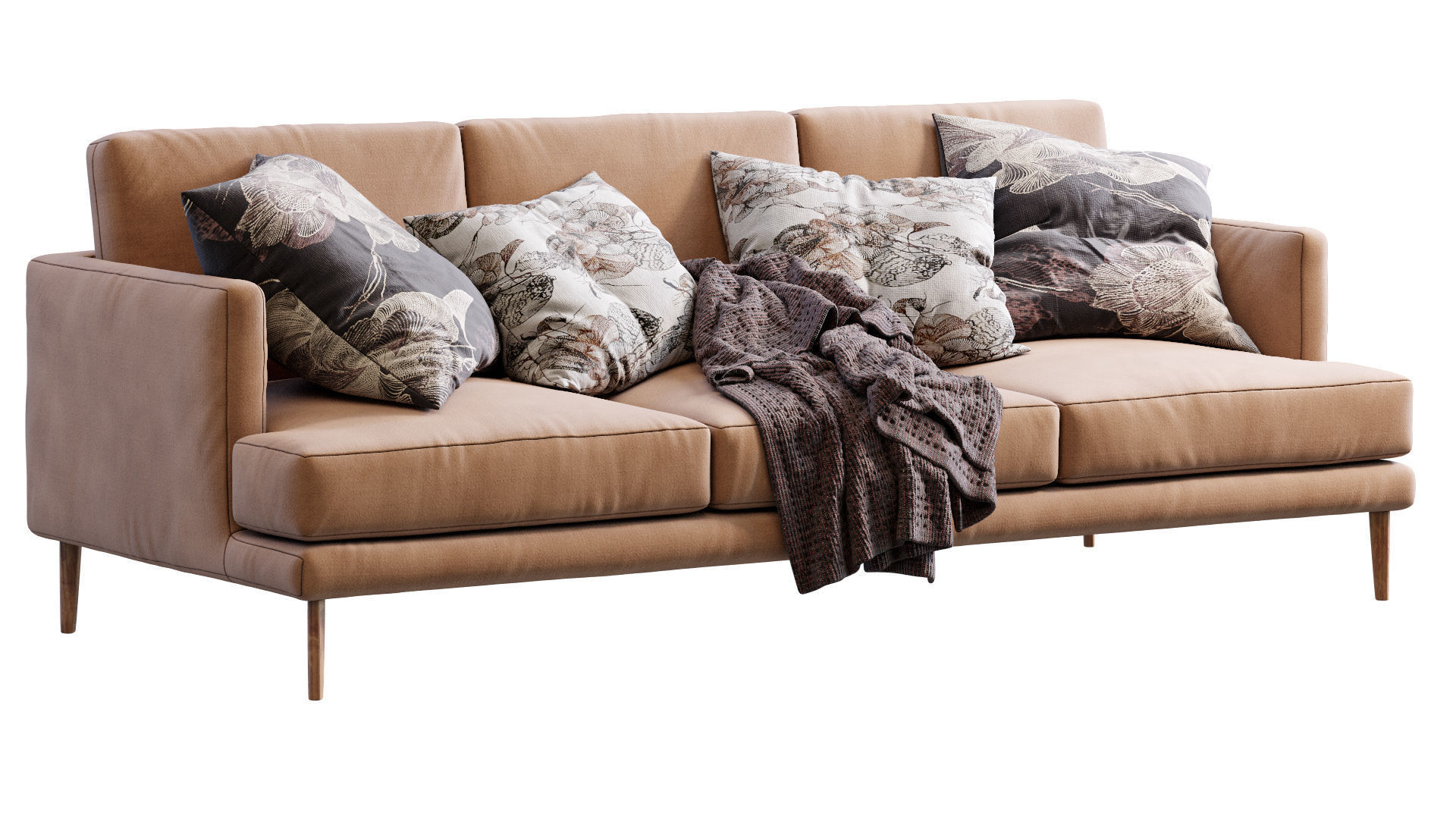 Bonaldo Sofa Paraiso 3D model_4