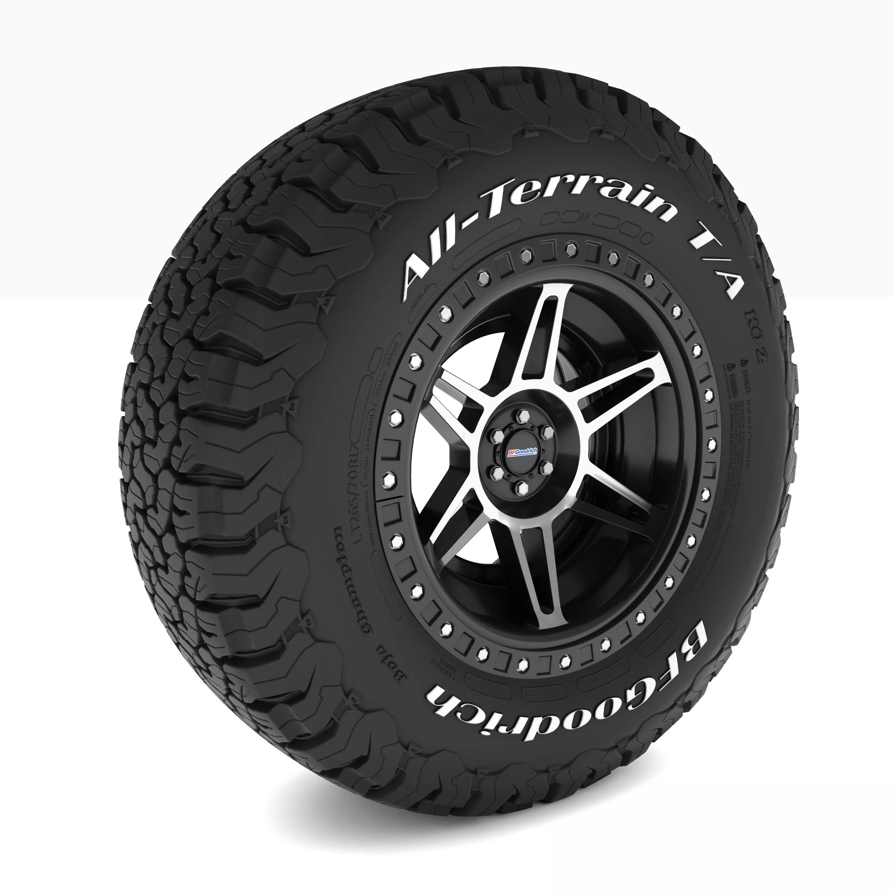 BFGoodrich All-Terrain TA KO2 Tire 3D model_0