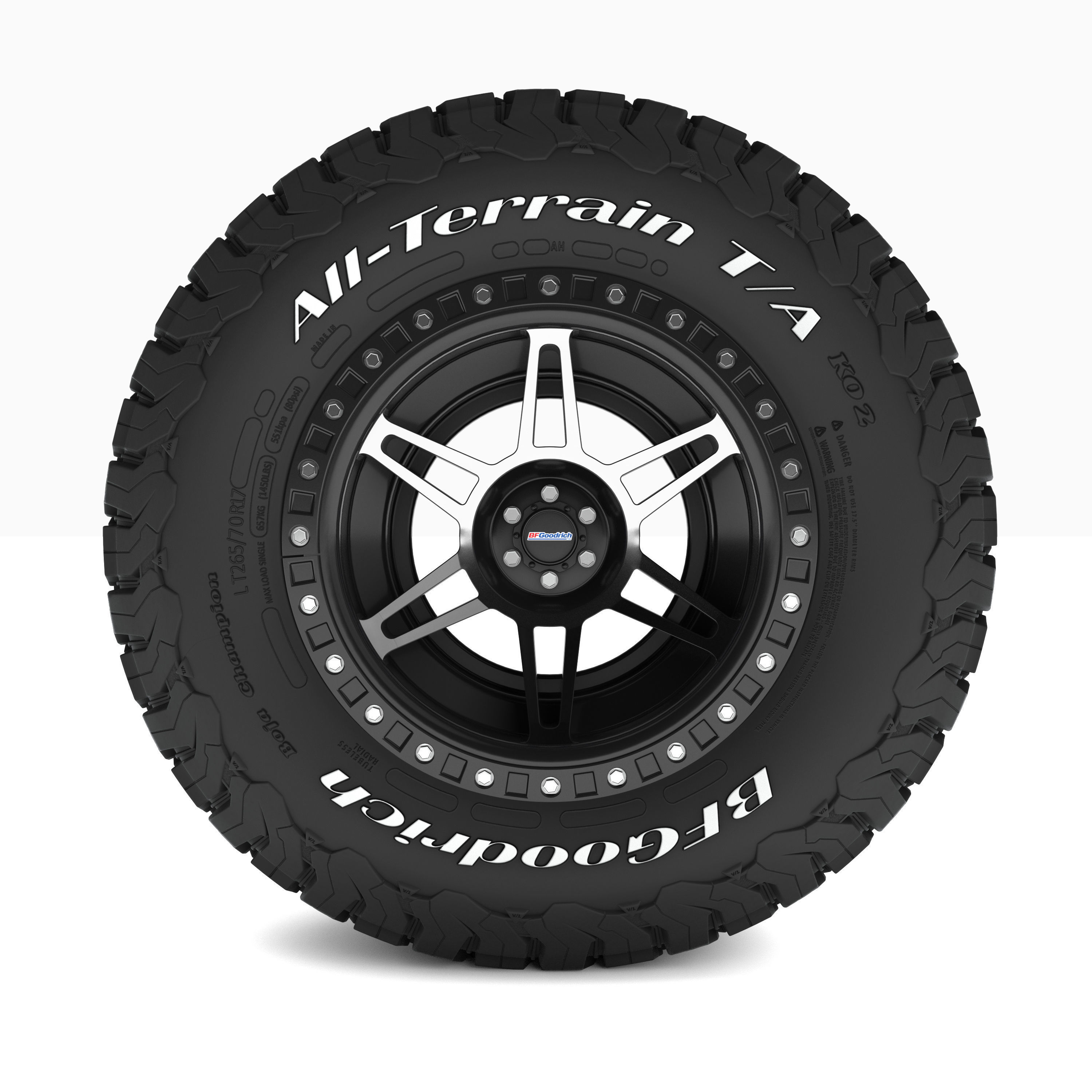 BFGoodrich All-Terrain TA KO2 Tire 3D model_2