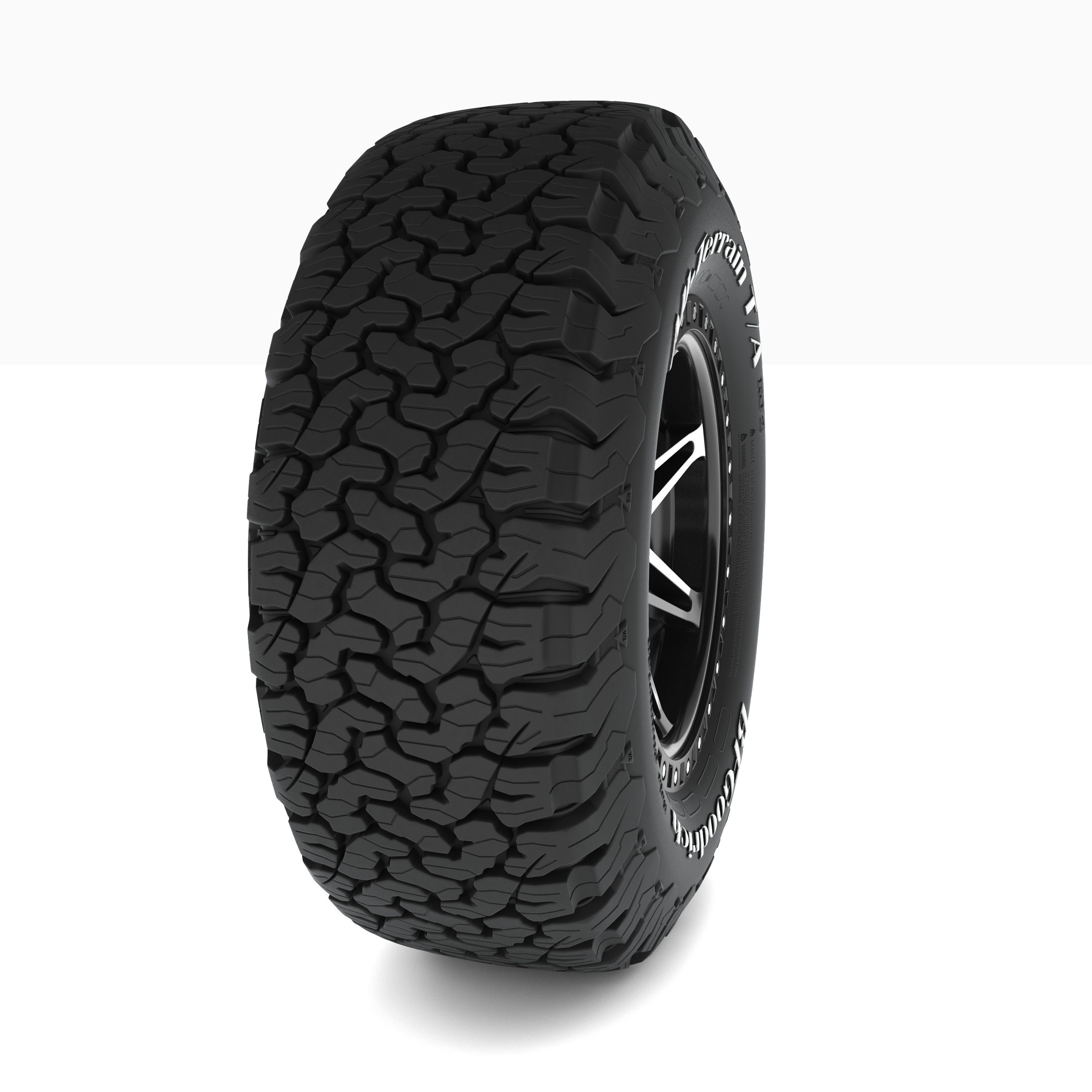 BFGoodrich All-Terrain TA KO2 Tire 3D model_1