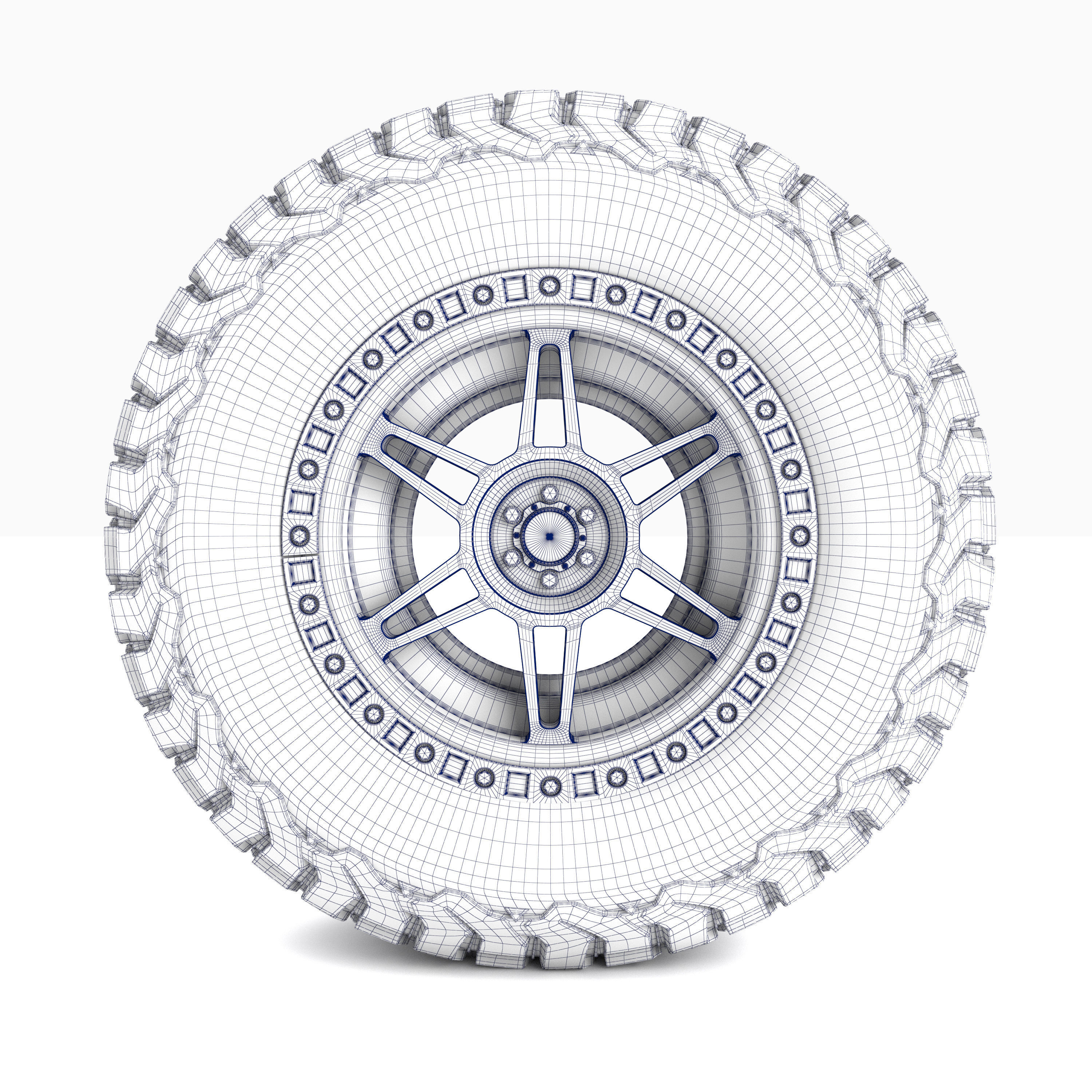 BFGoodrich All-Terrain TA KO2 Tire 3D model_4