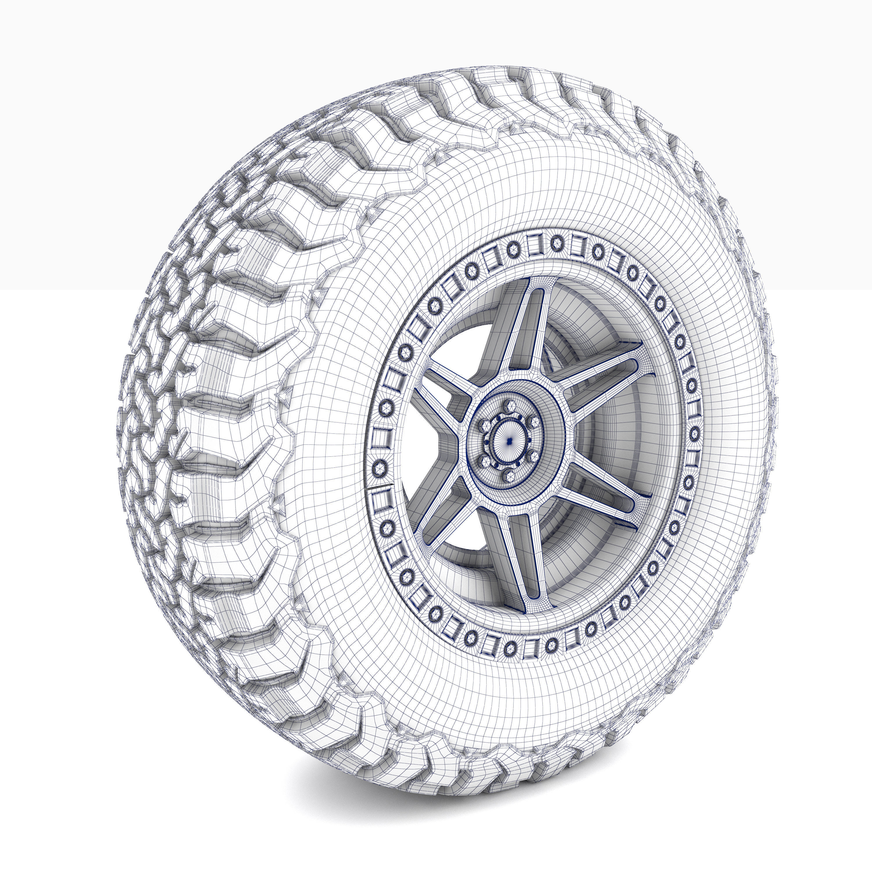 BFGoodrich All-Terrain TA KO2 Tire 3D model_5